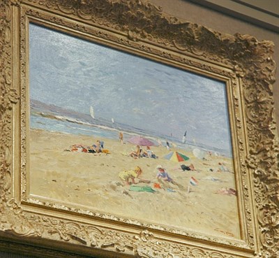 Lot 79 - Niek van der Plas Dutch, b. 1954 A Day at the...