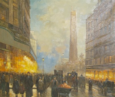 Lot 42 - P. Renard French, 20th Century Paris Street...