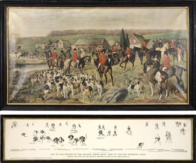 Lot 37 - After G. Muss-Arnolt THE MEADOWBROOK HUNT Hand-...