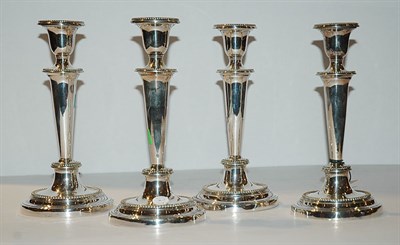 Lot 303 - Set of Four Sheffield Silver Plated...