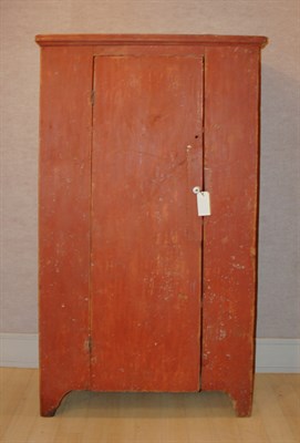 Lot 2218 - Red Painted Pine Jelly Cupboard 19th Century...