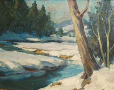 Lot 50 - Emile Albert Gruppe American, 1896-1978 Winter...