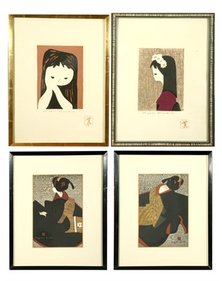 Lot 685 - Kiyoshi Saito (Japanese, 1907-1932) Two works;...