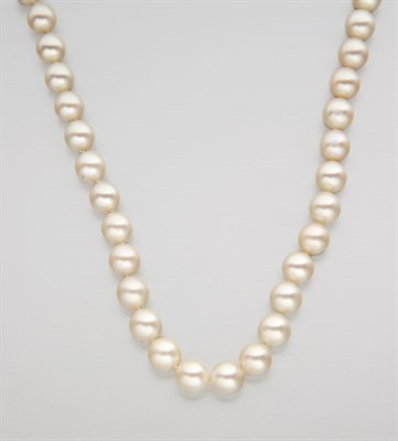 Lot 2392 - Cultured Pearl Necklace
