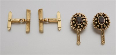 Lot 2374 - Two Pairs of Cufflinks