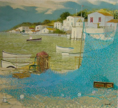 Lot 34 - Dominique Dorie French, b. 1958 Port de Peche...