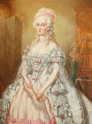 Lot 4027 - French School 20th Century Portrait of a Lady...