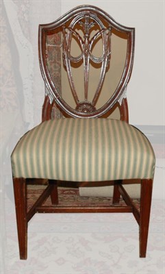 Lot 170 - Assembled Set of Ten Georgian Style Mahogany...
