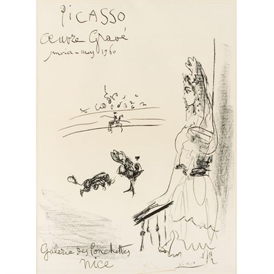 Lot 334 - Pablo Picasso PICASSO, OEUVRE GRAVE...