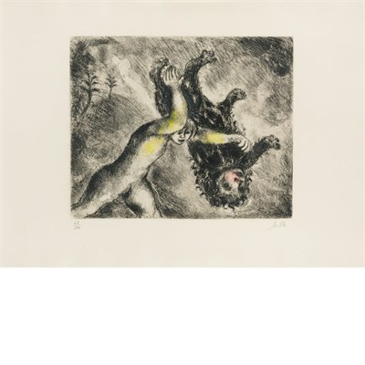 Lot 387 - Marc Chagall SAMSON AND THE LION (C. BOOKS 30)...