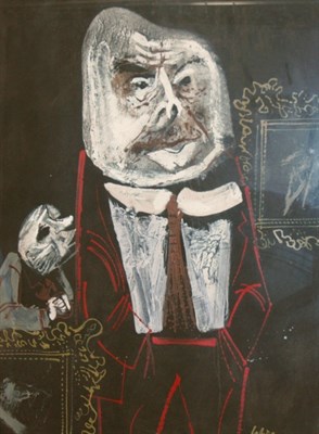Lot 3041 - William Gropper American, 1897-1977 Critic,...