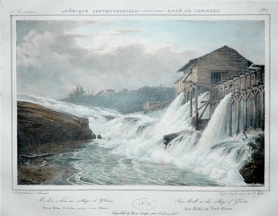 Lot 79 - After Jacques-Gerard Milbert SAW MILL AT THE...