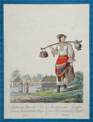 Lot 81 - Artist Unknown [SYRMIEN MAIDEN] Hand-colored...