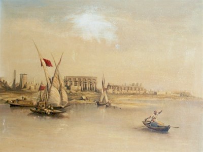 Lot 1006 - After David Roberts Ruin of Luxor from the...