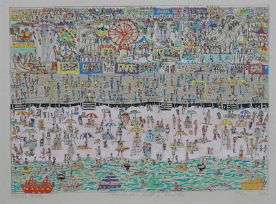 Lot 112 - James Rizzi BROOKLYN'S CONEY ISLAND...