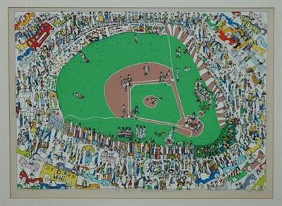 Lot 113 - James Rizzi THE GREAT AMERICAN PASTIME...