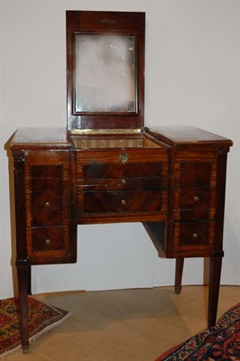 Lot 4484 - Louis XVI Style Inlaid and Banded Mahogany...