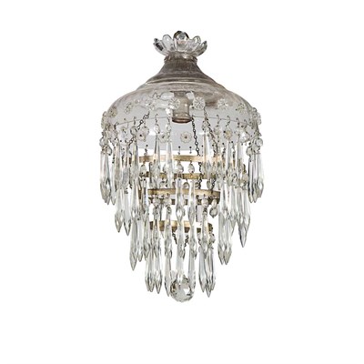 Lot 375 - Neoclassical Style Gilt-Metal and Glass...