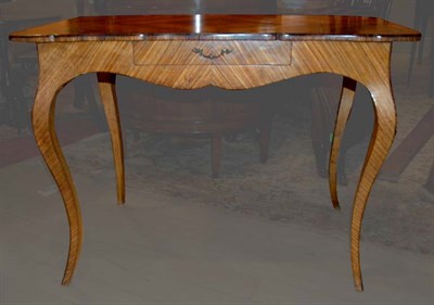 Lot 257 - Provincial Louis XV Style Exotic Wood...
