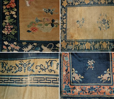 Lot 1569 - Group of Four Chinese Rugs Approximately 11...