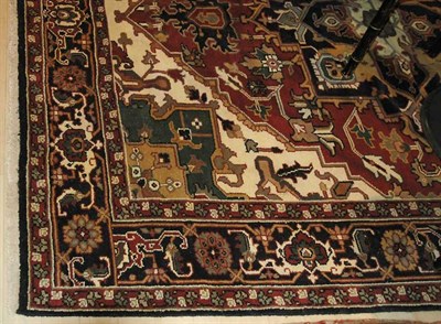 Lot 1580 - Indo-Heriz Carpet Approximately 10 feet 2...