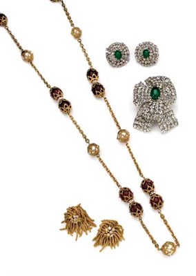 Lot 187 - Christian Dior Demi-Parure