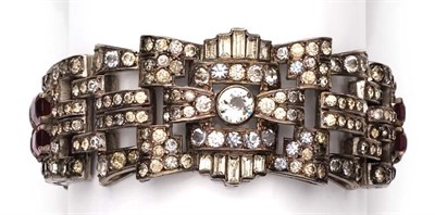 Lot 38 - Art Deco Rhinestone Bracelet