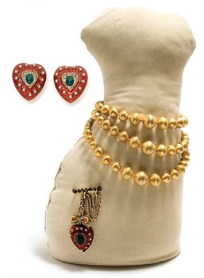 Lot 115 - Jay Strongwater Demi-Parure