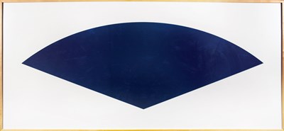 Lot 305 - Ellsworth Kelly (b. 1923) BLUE CURVE...