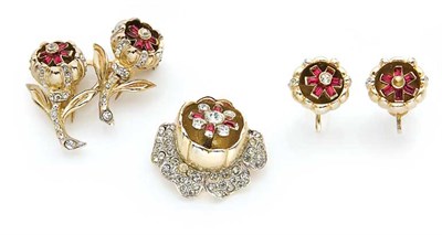 Lot 41 - Coro Duette Brooch