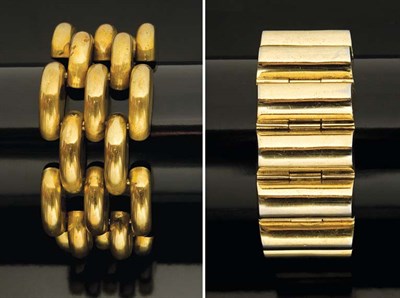 Lot 56 - Two Retro Bracelets