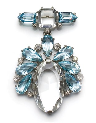 Lot 37 - Art Deco Pendant Brooch