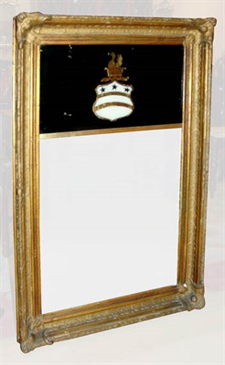 Lot 190 - Gilt Framed Eglomise Decorated Mirror Height...