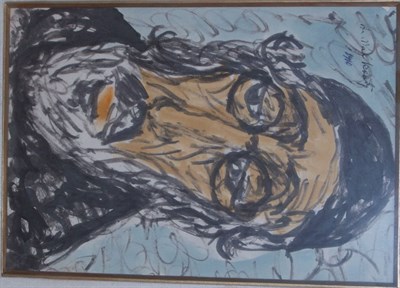 Lot 78 - Abraham Walkowitz American, 1878-1965 Portrait...