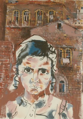 Lot 33 - Moshe Gat Israeli, b. 1935 (i) Portrait of an...