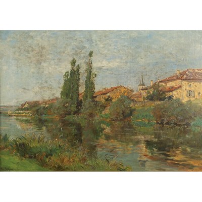 Lot 17 - Edmond Marie Petitjean French, 1844-1925...
