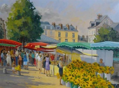 Lot 82 - Annie Puybareau French, b. 1955 Le Marchand de...