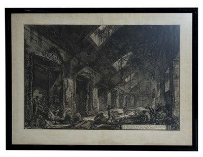 Lot 104 - Giovanni Battista Piranesi VEDUTA DI UN...