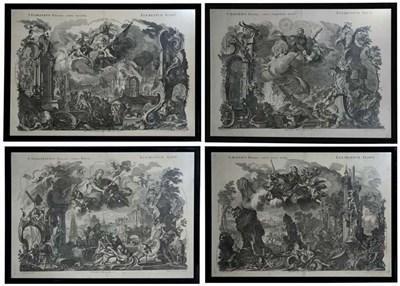 Lot 102 - After Johann Wolfgang Baumgartner THE FOUR...