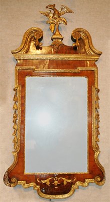 Lot 108 - George II Parcel Gilt Walnut Mirror Mid 18th...