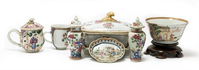 Lot 2117 - Group of Chinese Export Famille Rose Porcelain...