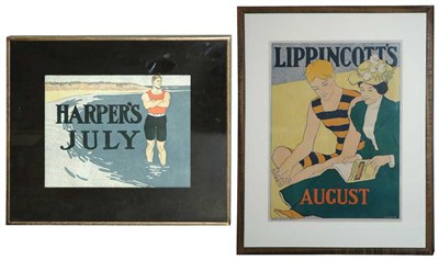 Lot 78 - Edward Penfield HARPER'S JULY Color lithograph;...