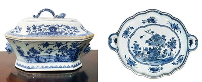 Lot 2194 - Chinese Export Blue and White Porcelain...
