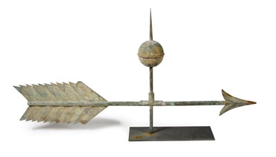 Lot 2341 - Zinc Arrow Weathervane Height overall 26...