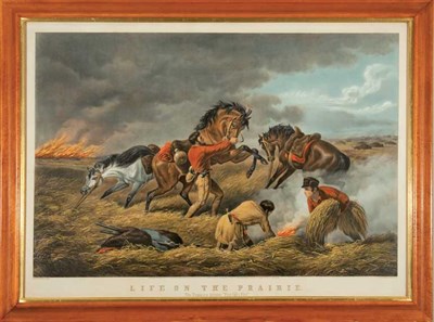 Lot 2095 - Currier & Ives, publishers LIFE ON THE PRAIRIE:...