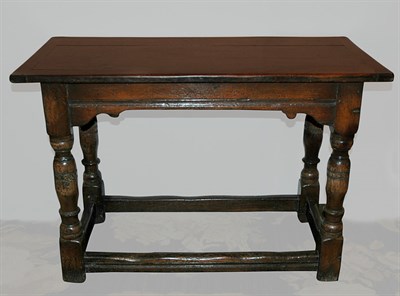 Lot 3229 - Jacobean Style Oak Center Table Height 28...