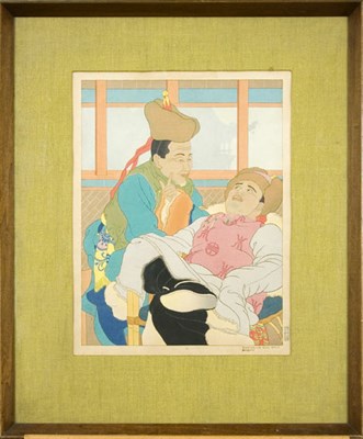 Lot 101 - Paul Jacoulet UNE HISTOIRE TRES DROLE (MILES...
