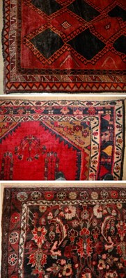 Lot 714 - Group of Three Rugs Comprising a Luri rug,...