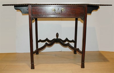 Lot 603 - George III Style Mahogany Drop-Leaf Table...