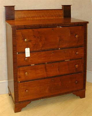 Lot 1465 - American Cherry Four-Drawer Chest Height 51...